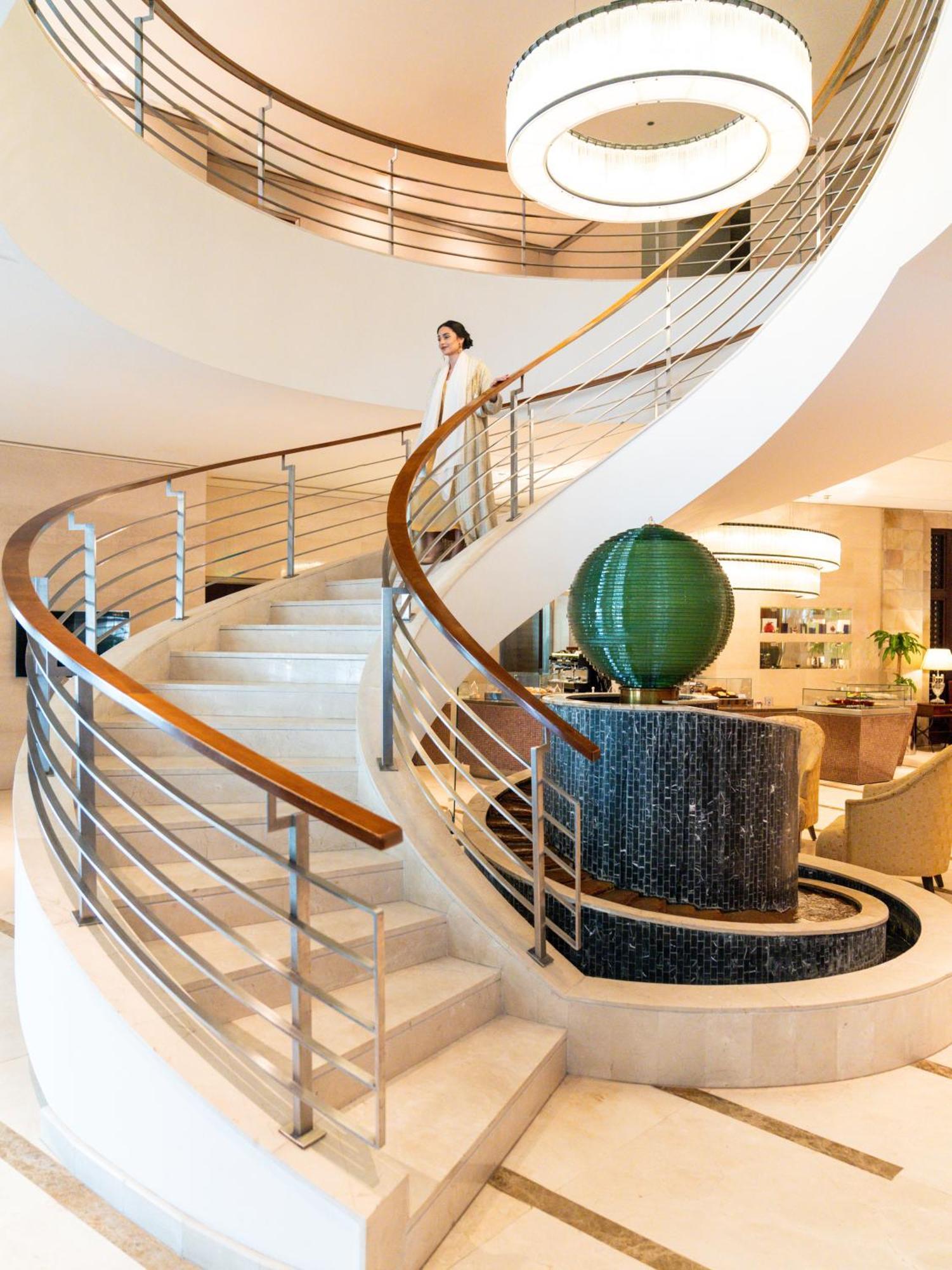 阿可贺巴瑞享酒店 外观 照片 The lobby of the hotel