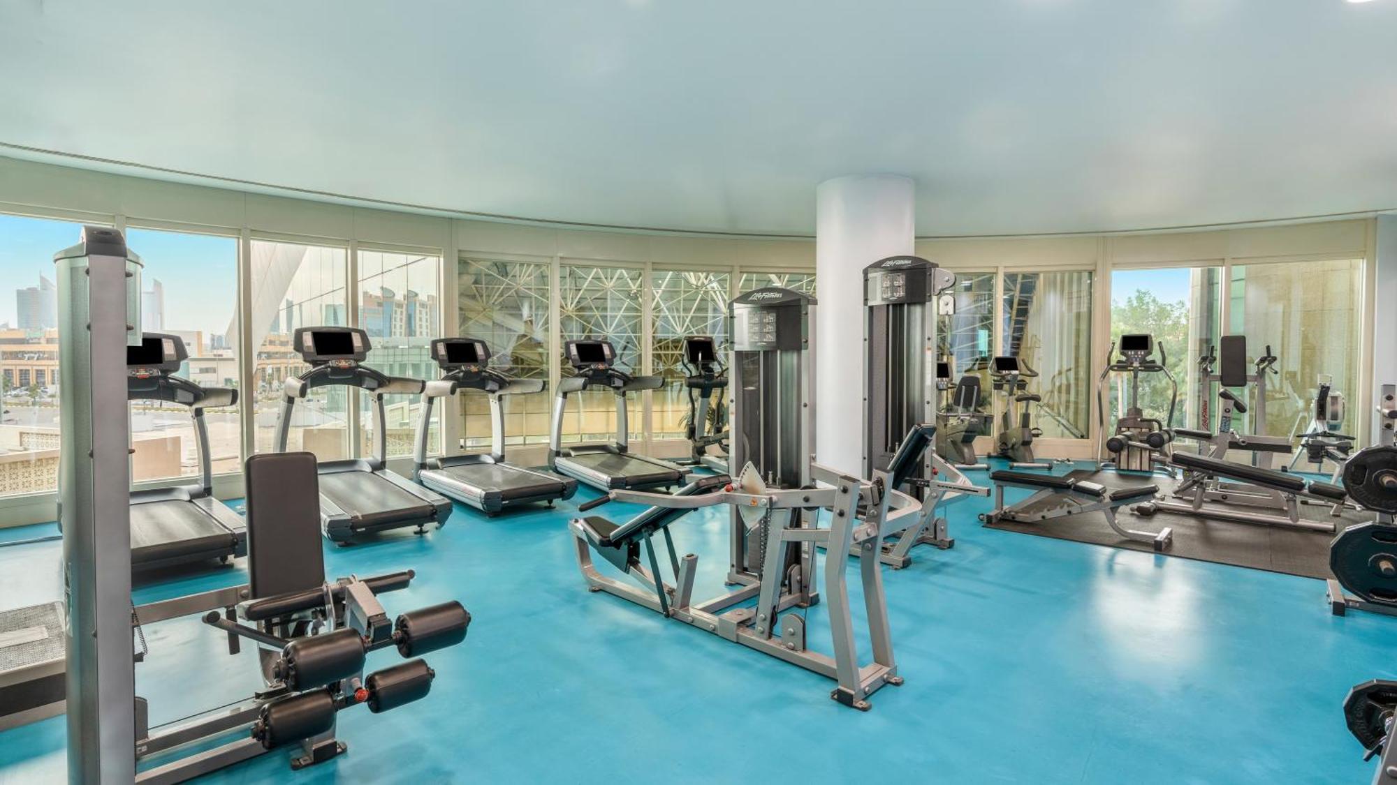 阿可贺巴瑞享酒店 外观 照片 The gym at the hotel
